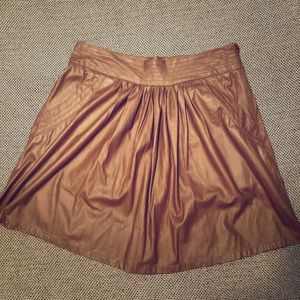 Leather-like Skirt